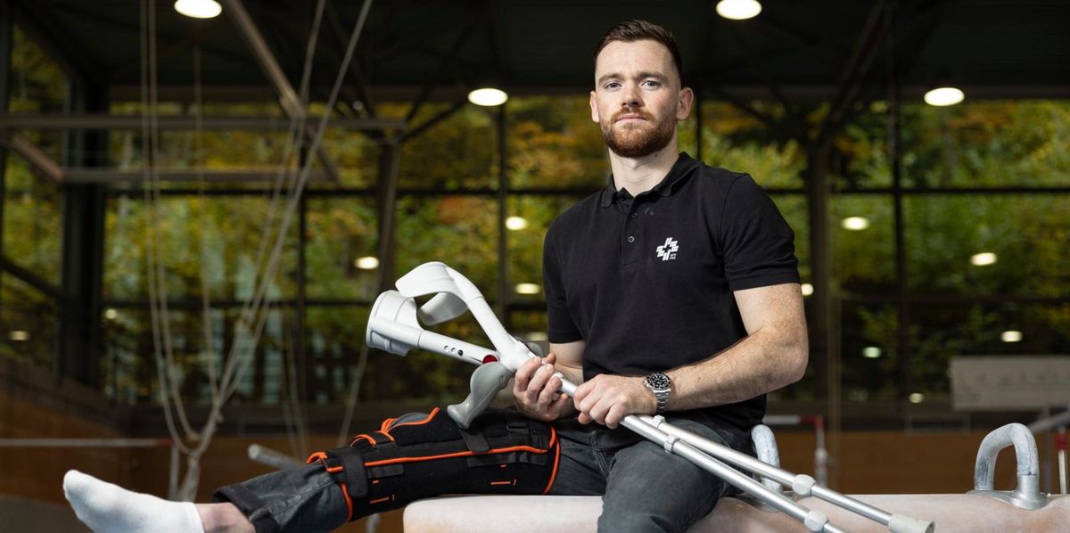 Kunstturner Benjamin Gischard im Wettlauf mit der Zeit für Olympia 2024