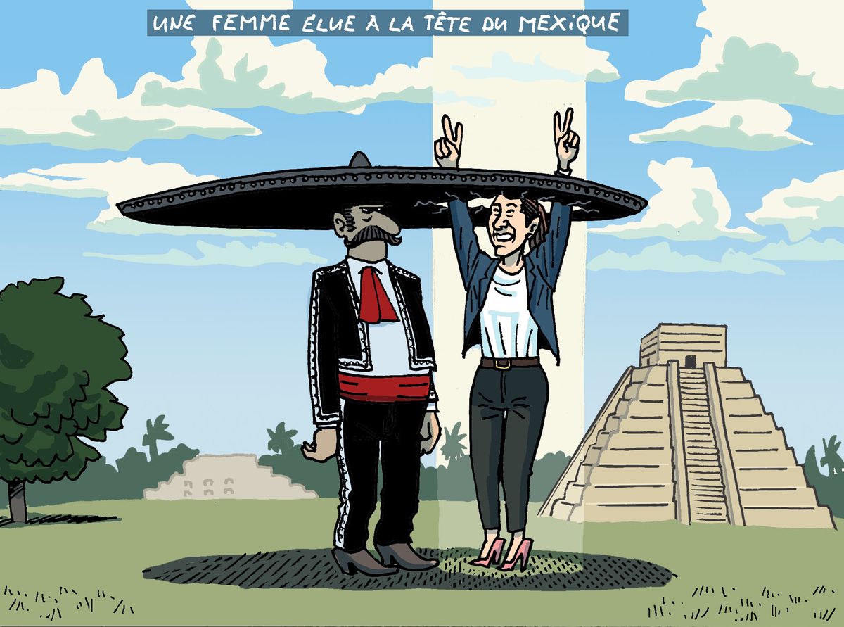 Une femme élue à la tête du Mexique