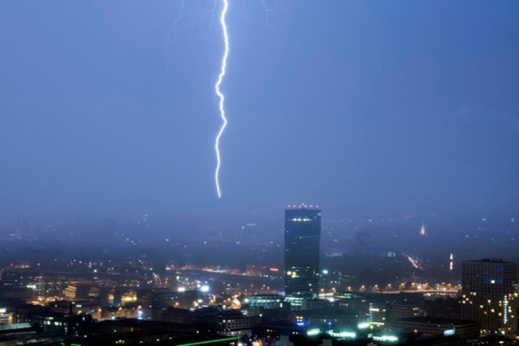 Un ouvrier blessé par la foudre à Kriens