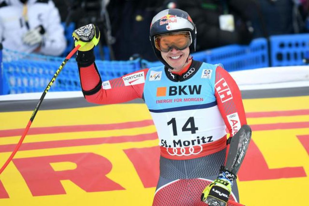 Le Canadien Erik Guay triomphe en super-G