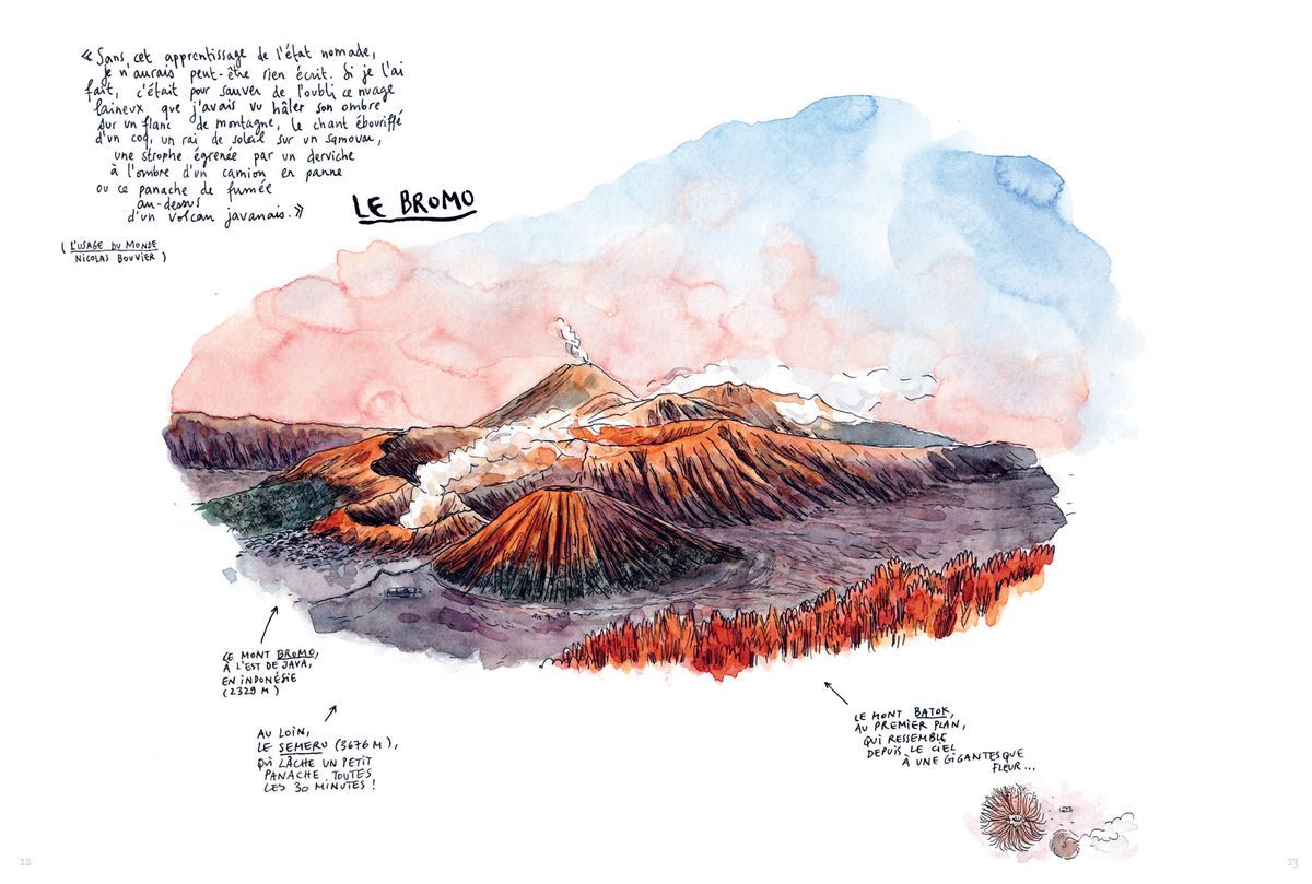 Fanny Vaucher fait feu de tout volcan