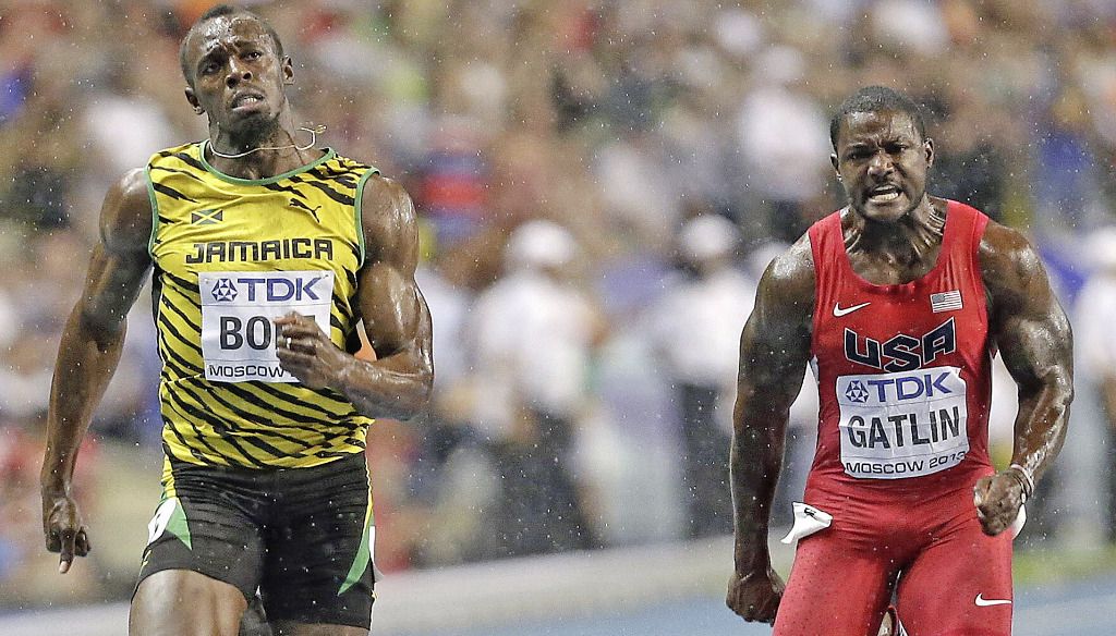 Yohan Blake gegen Usain Bolt