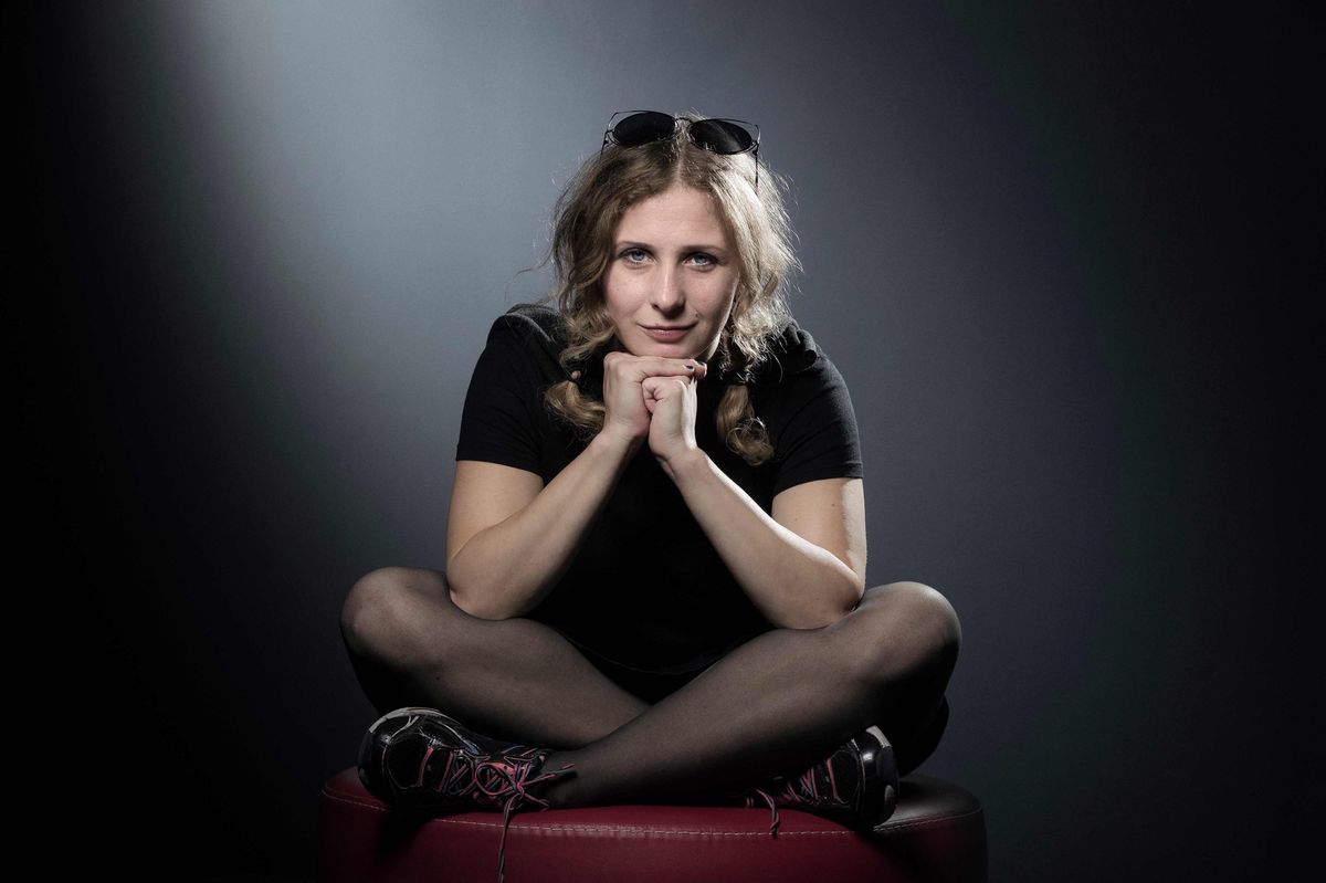 Membre des Pussy Riot depuis leurs débuts, Maria Alyokhina ne rate jamais une occasion de dénoncer l’autoritarisme russe. 