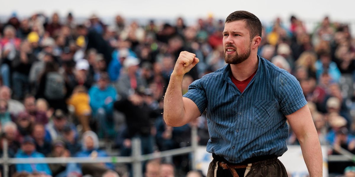 Gewohntes Bild: Fabian Staudenmann ballt nach einem gewonnenen Gang die Faust. 