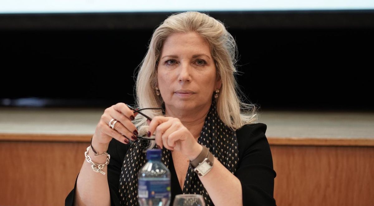 La conseillère d'Etat genevoise Nathalie Fontanet (PLR), chargée des finances.