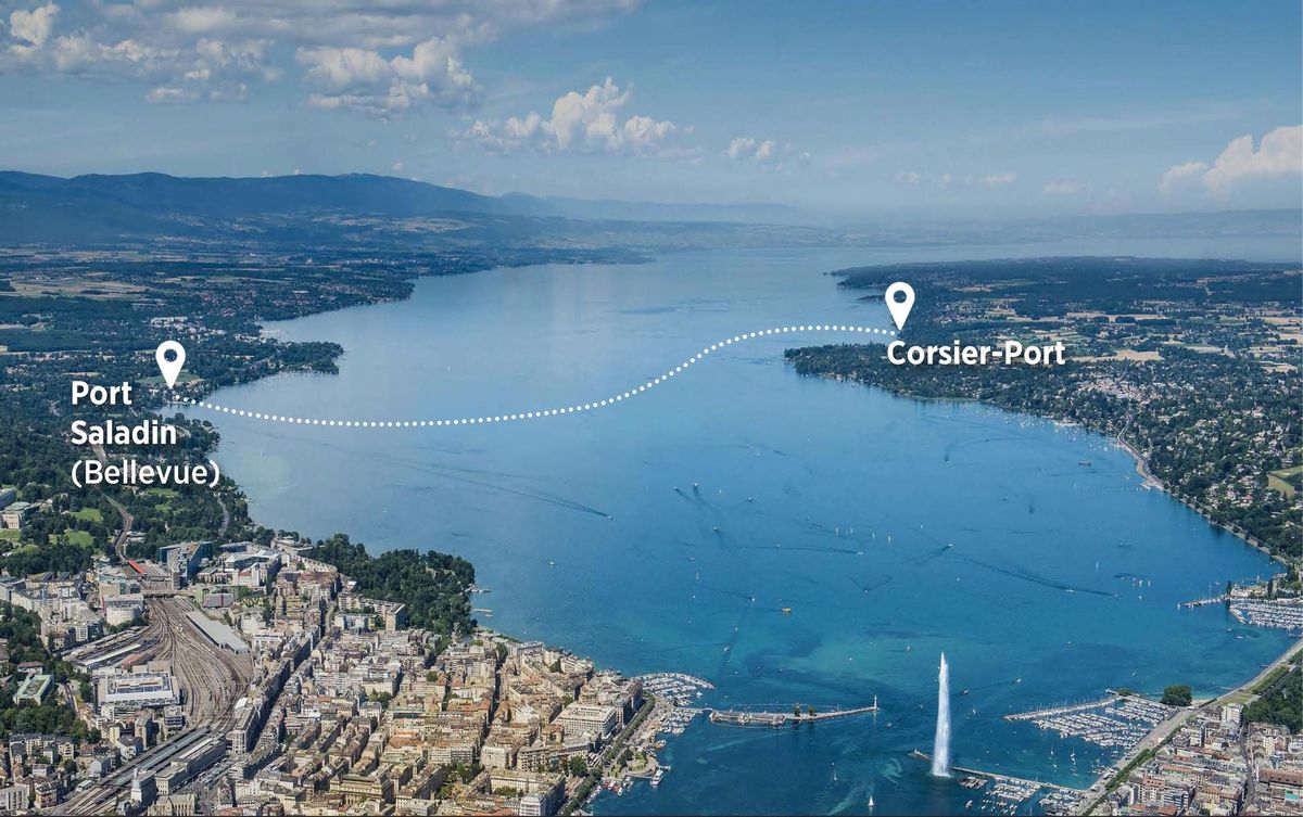 Genève aura une nouvelle traversée du lac en 2024
