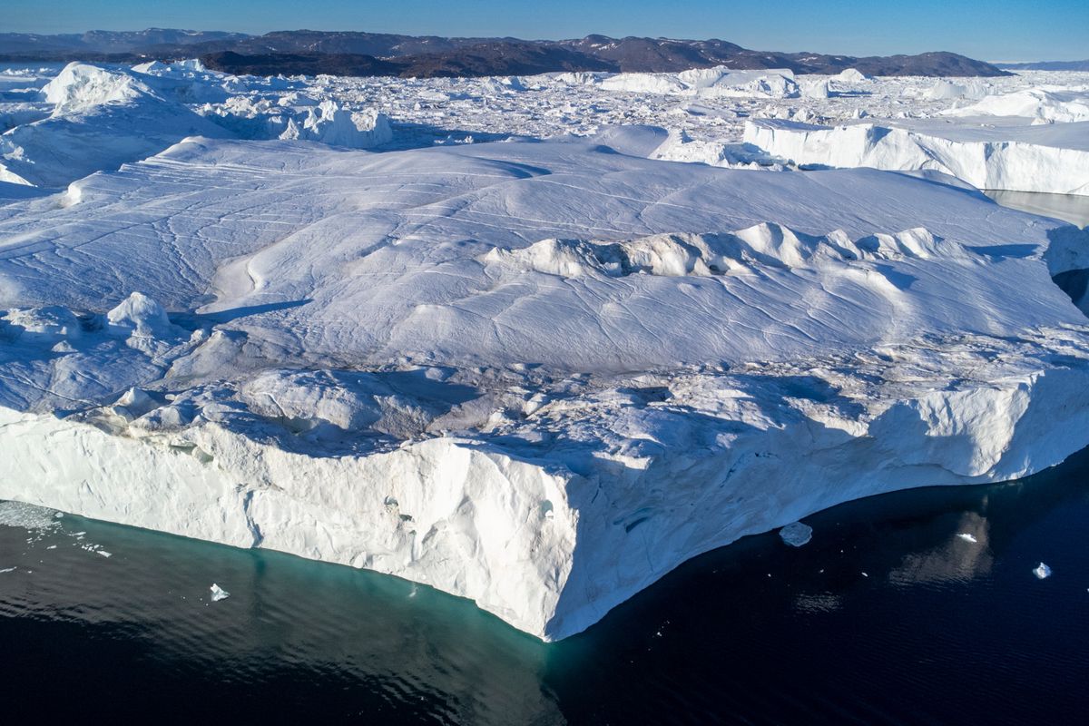 L’iceberg du Disko Bay.