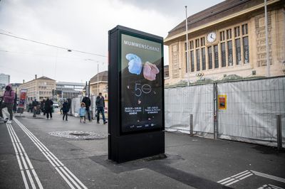 La pub numérique reste interdite à la gare d’Yverdon 