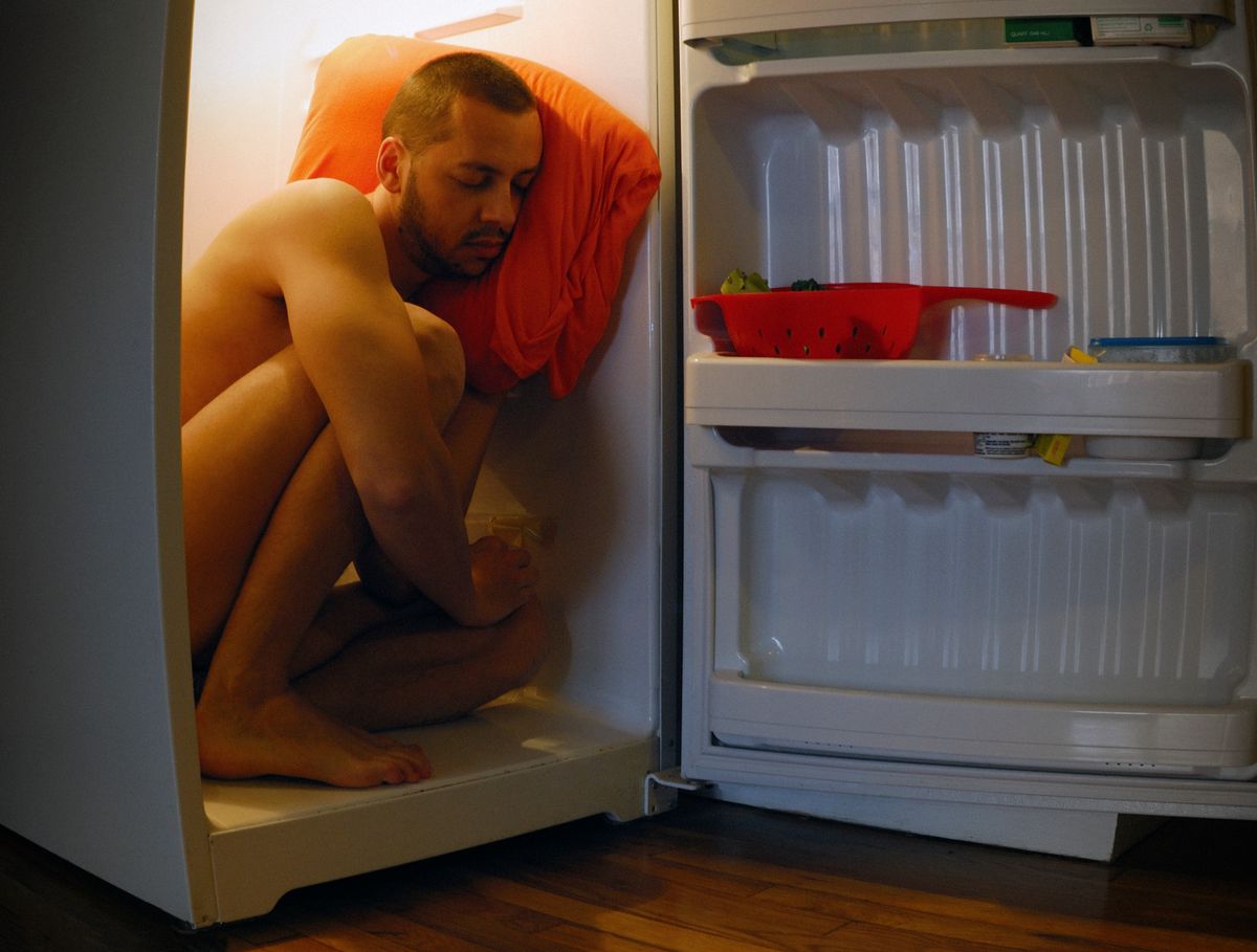 Dormir dans le frigo? Pas vraiment la meilleure option…