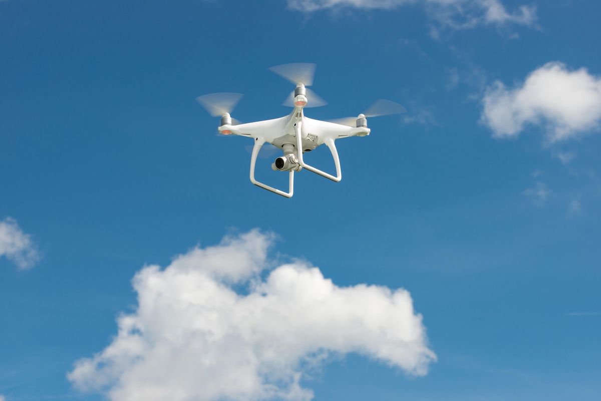 Un drone (ici, une image d’illustration) a provoqué un incendie à Jussy cet été.