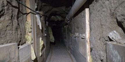 Smuggling tunnel: 1 ton of cocaine seized at Mexican border