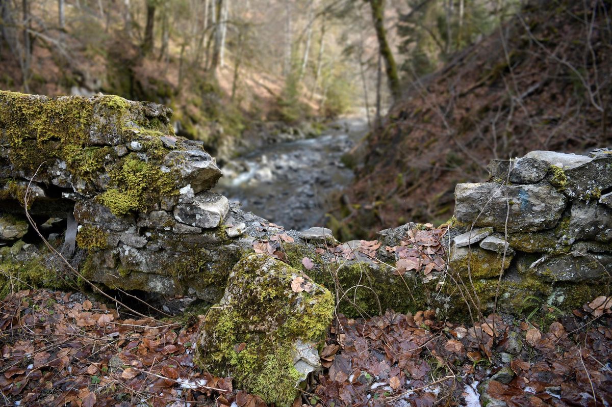 Des morceaux du pont des Planches se sont carrément désolidarisés de la structure.