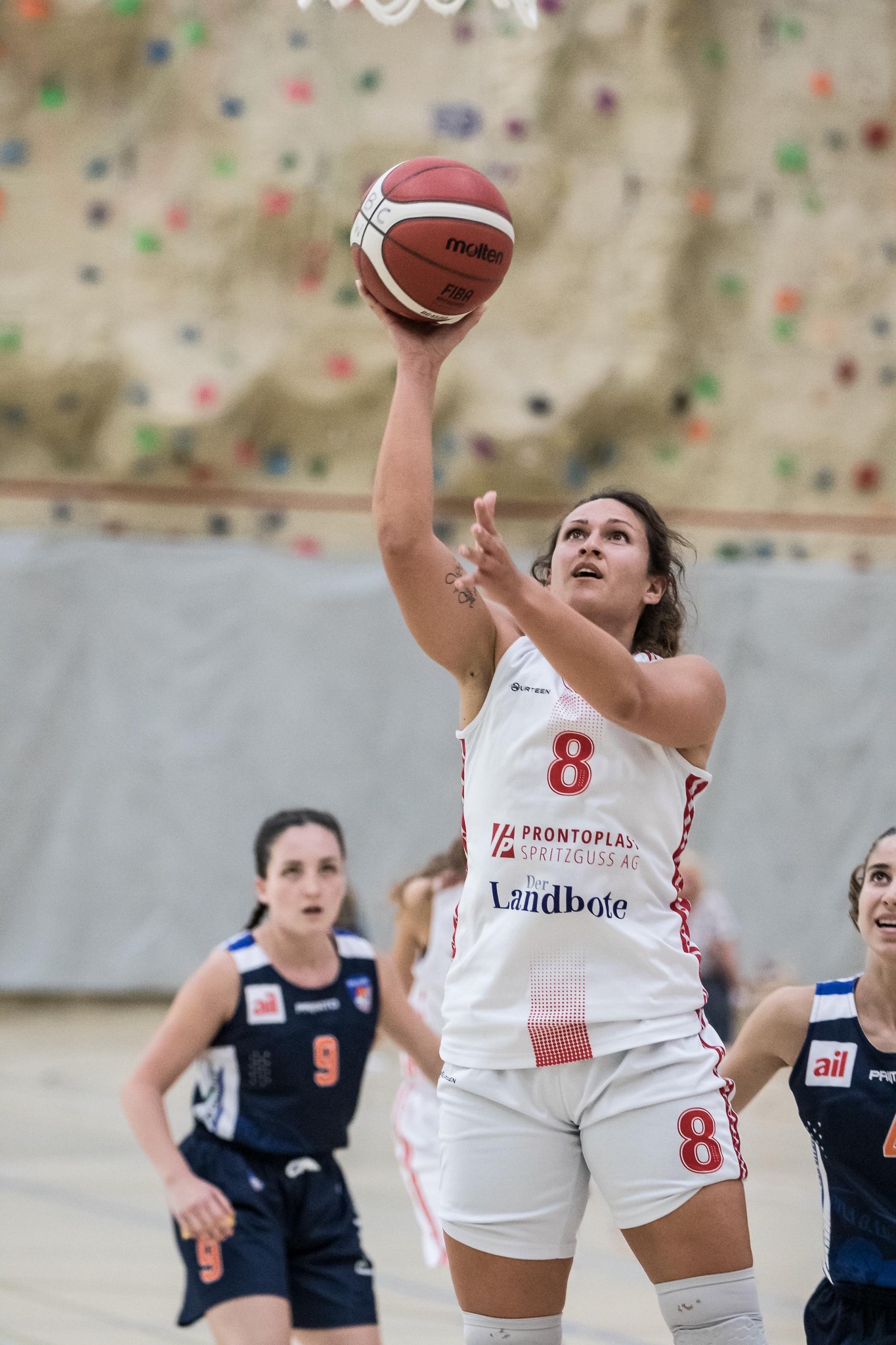 Turnhalle Rennweg Winterthur. 3. Oktober 2021. Cinzia Tomezzoli (Winterthur). Basketball. Schweizer Cup Frauen, 1/16-Final: Winterthur (NLB) - Riva (NLB) 74:43. Foto: Stefan Kleiser