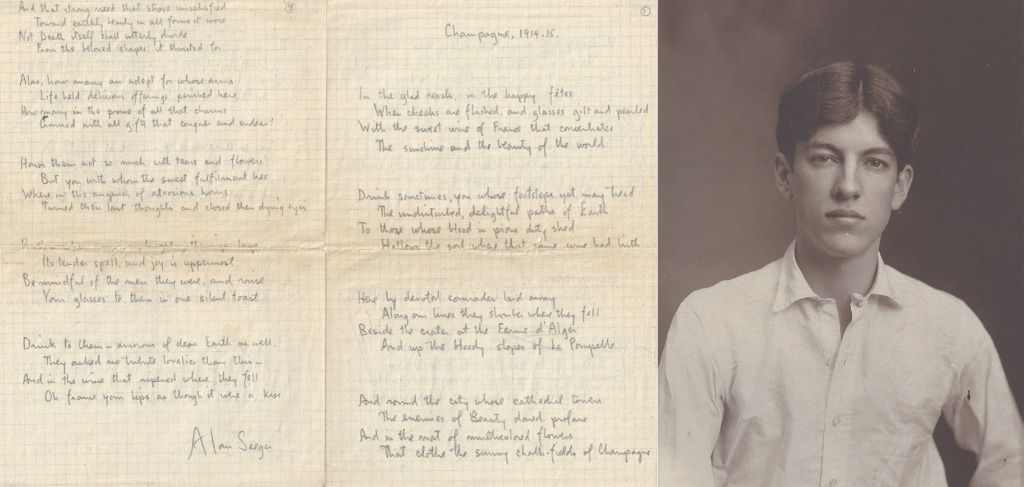 Le fabuleux destin d’un poème de poilu passe par la Suisse