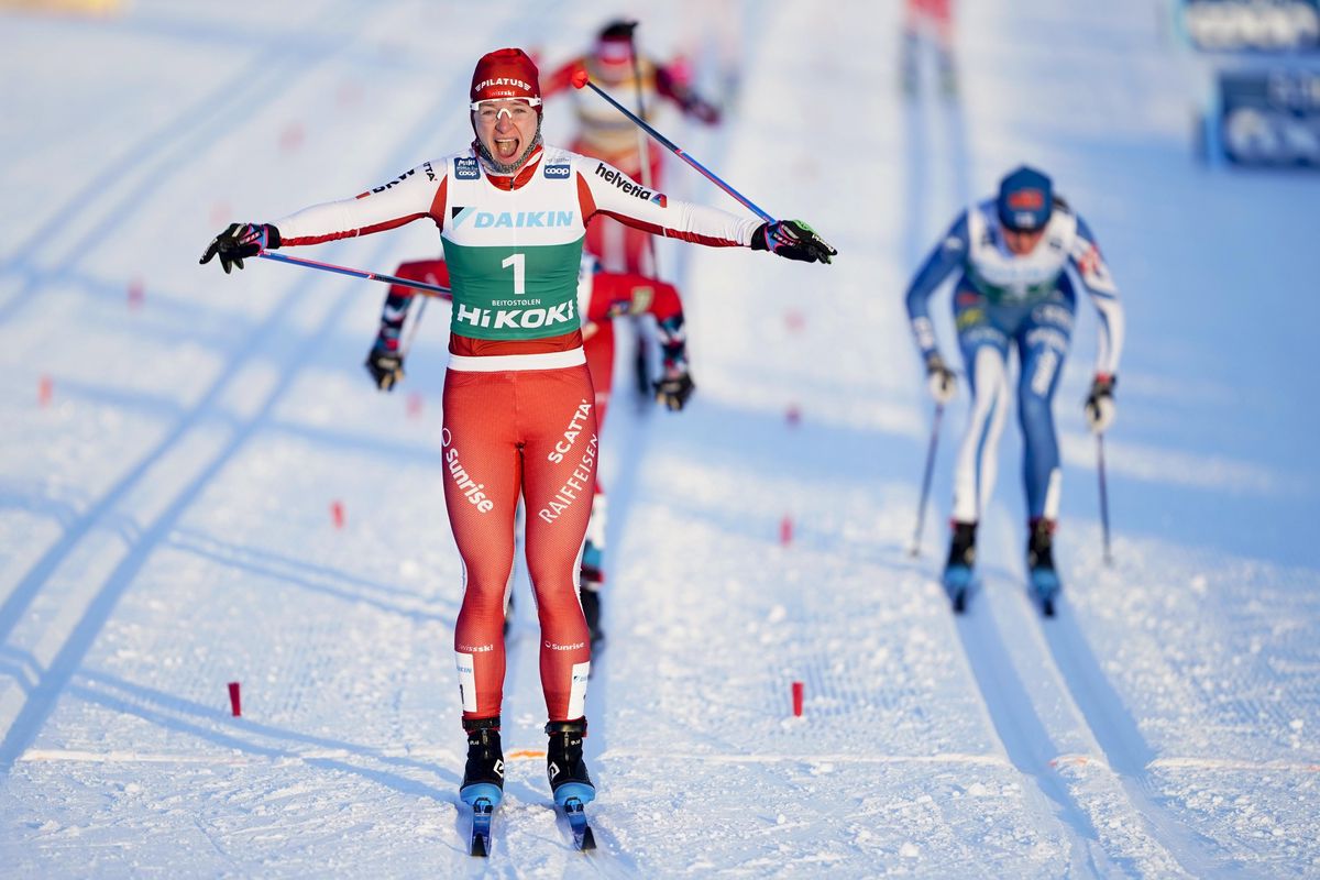 La sprinteuse Nadine Fähndrich a triomphé en Norvège. Récidivera-t-elle à Davos?