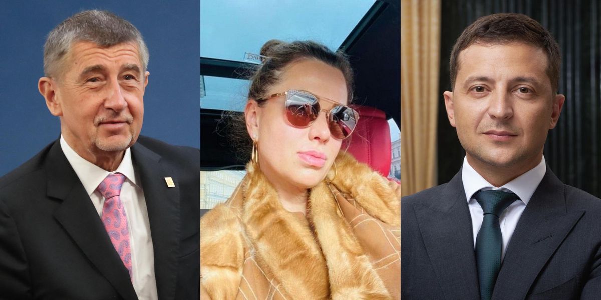 Trois personnalités qui apparaissent dans les «Pandora Papers»: Andrej Babis, premier ministre tchèque, Svetlana Krivonogikh, ancienne maîtresse présumée de Vladimir Poutine, et le président ukrainien Volodymyr Zelensky.