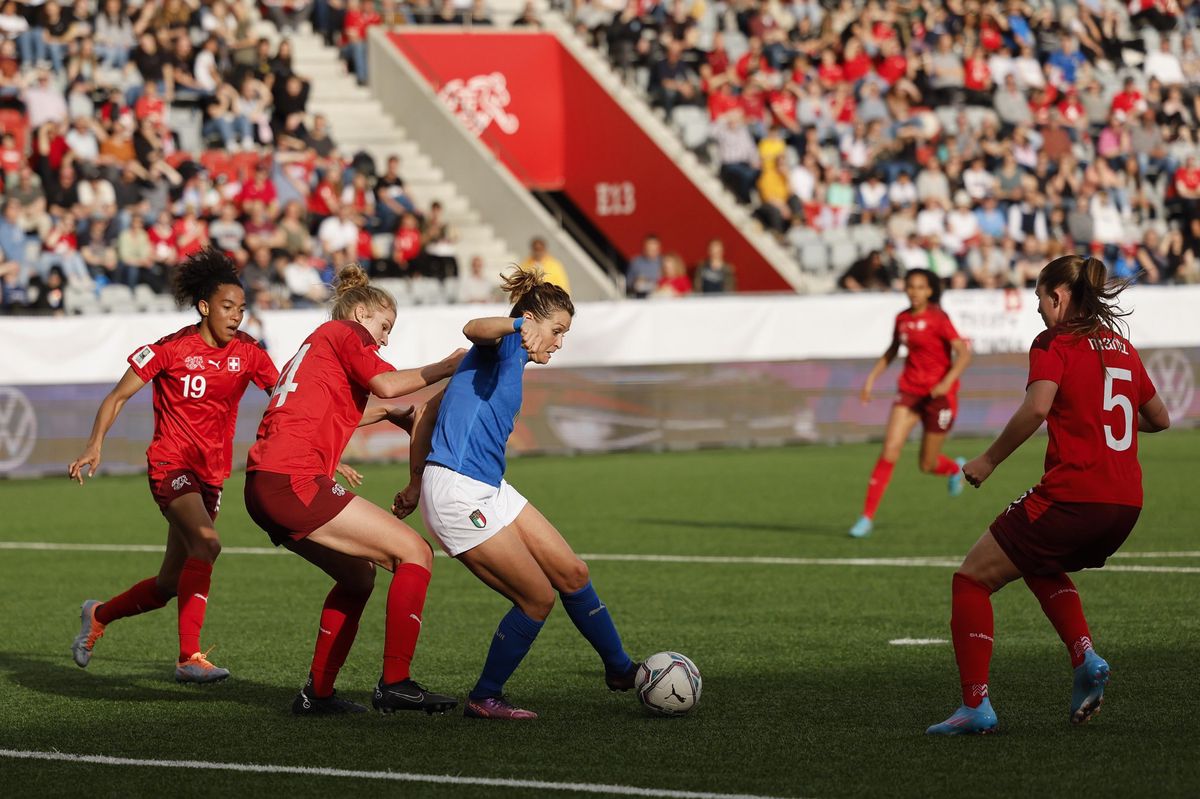 L’équipe de Cristiana Girelli a su trouver la clé face à la Suisse, mardi à Thoune.