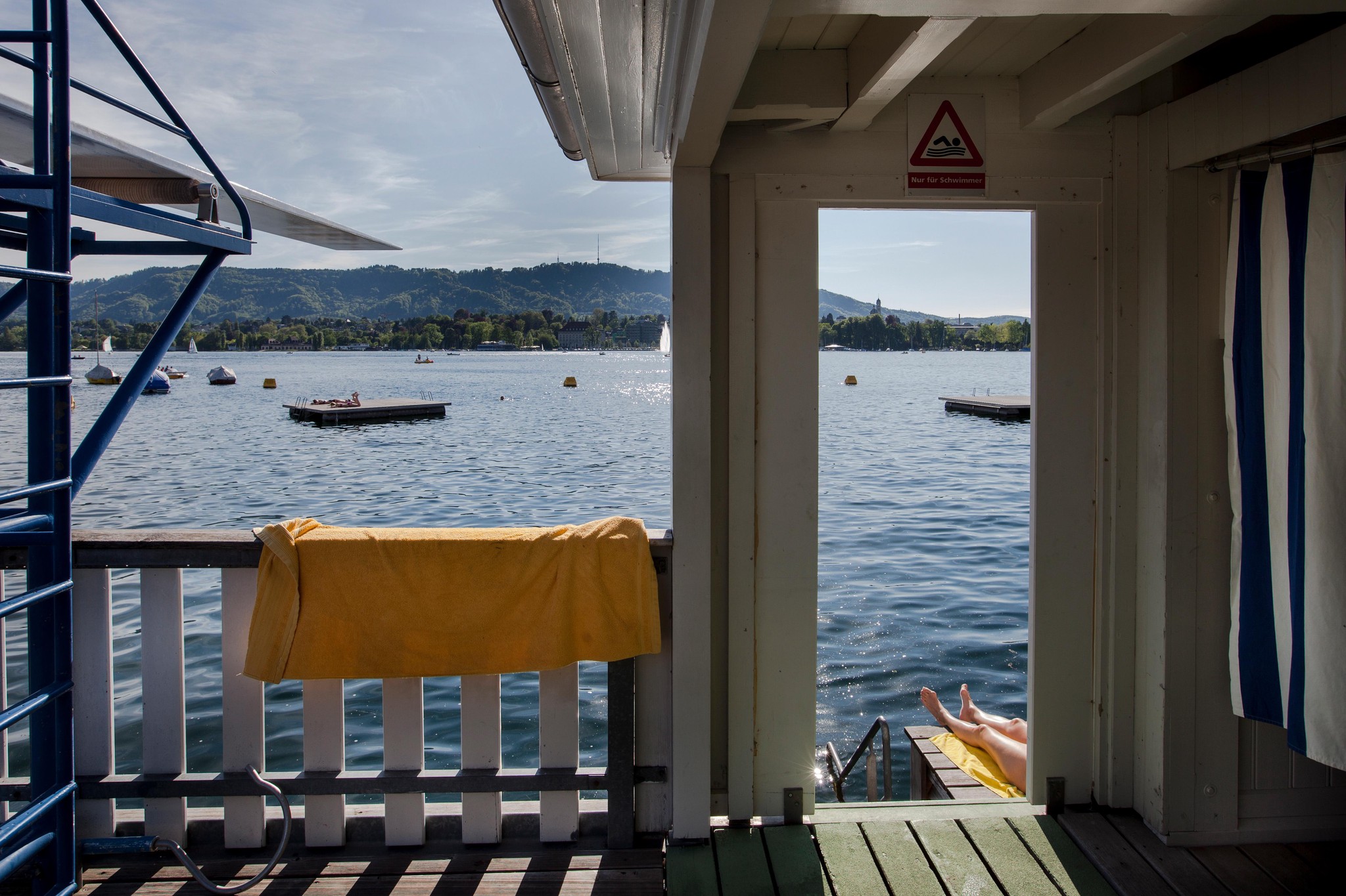 Öffnet am Samstag als erste Badi der Stadt Zürich: Das Seebad Utoquai 