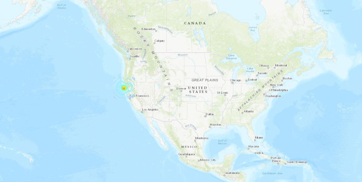 Le séisme détecté au large a connu de multiples répliques.