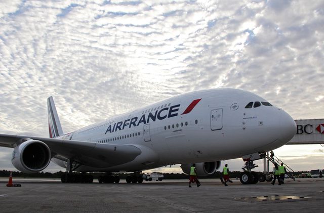 Air France fait partie des compagnies aériennes sanctionnées.