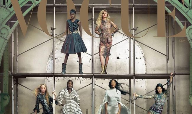 Die Mai-Ausgabe der US-«Vogue» zeigt zehn von Karl Lagerfelds liebsten Models.