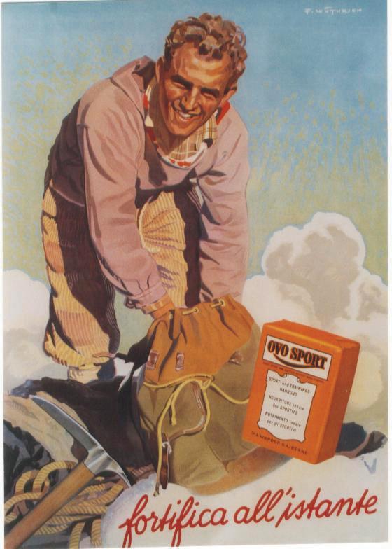 Publicité Ancienne Chocolat Ovomaltine – Magazine 1960