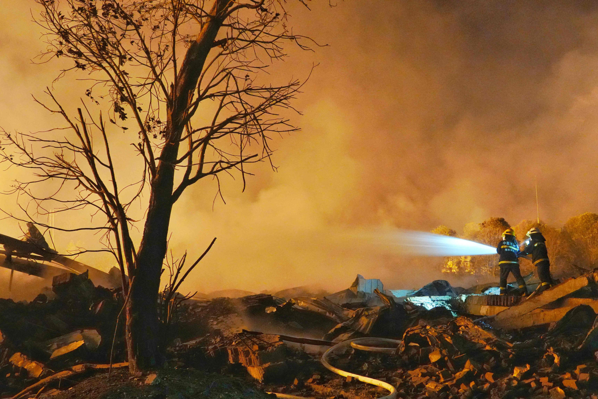 Unglück in China: Viele Tote bei Explosion in Feuerwerkshochburg Liuyang