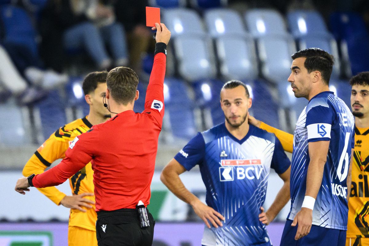 Le carton rouge contre Raoul Giger dès la 5e minute a précipité la défaite du LS.