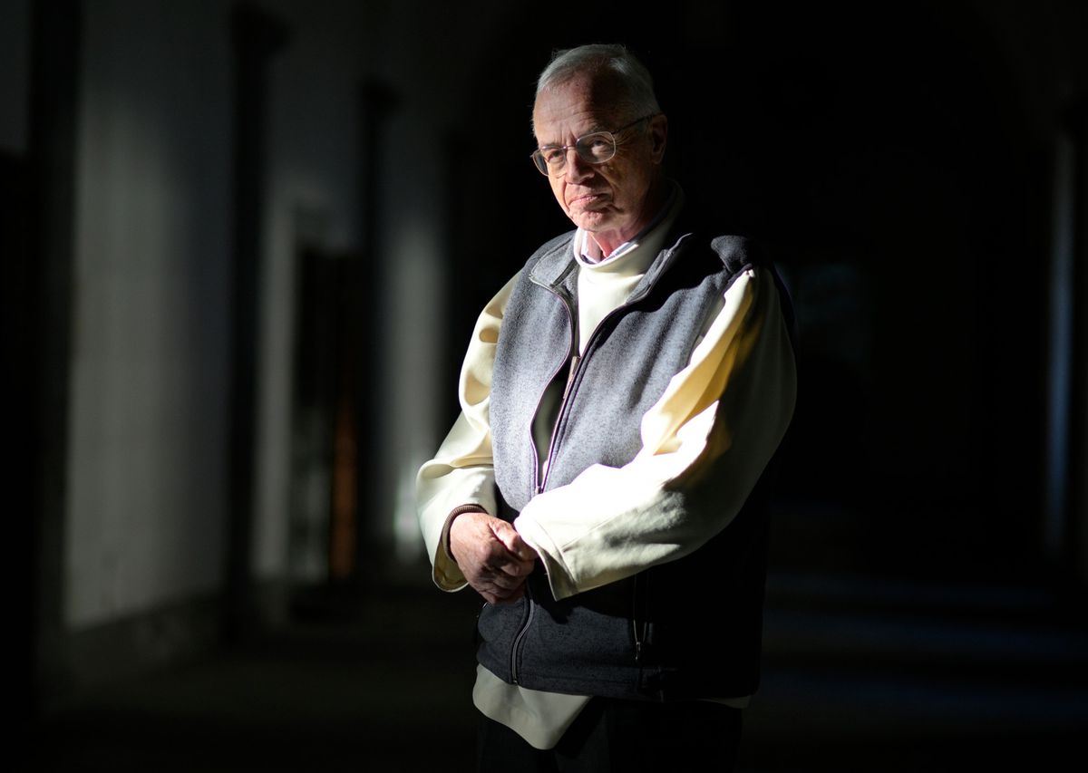 Saint-Maurice, le 7 décembre 2023. Ancien prévôt du Grand-Saint-Bernard, le chanoine Jean-Michel Girard a été désigné par le pape pour reprendre l'administration de l'Abbaye de Saint-Maurice. Suite aux affaires pédophiles de l'Abbbaye, le père-abbé et son successeur ont dû se retirer. 24HEURES/Chantal Dervey