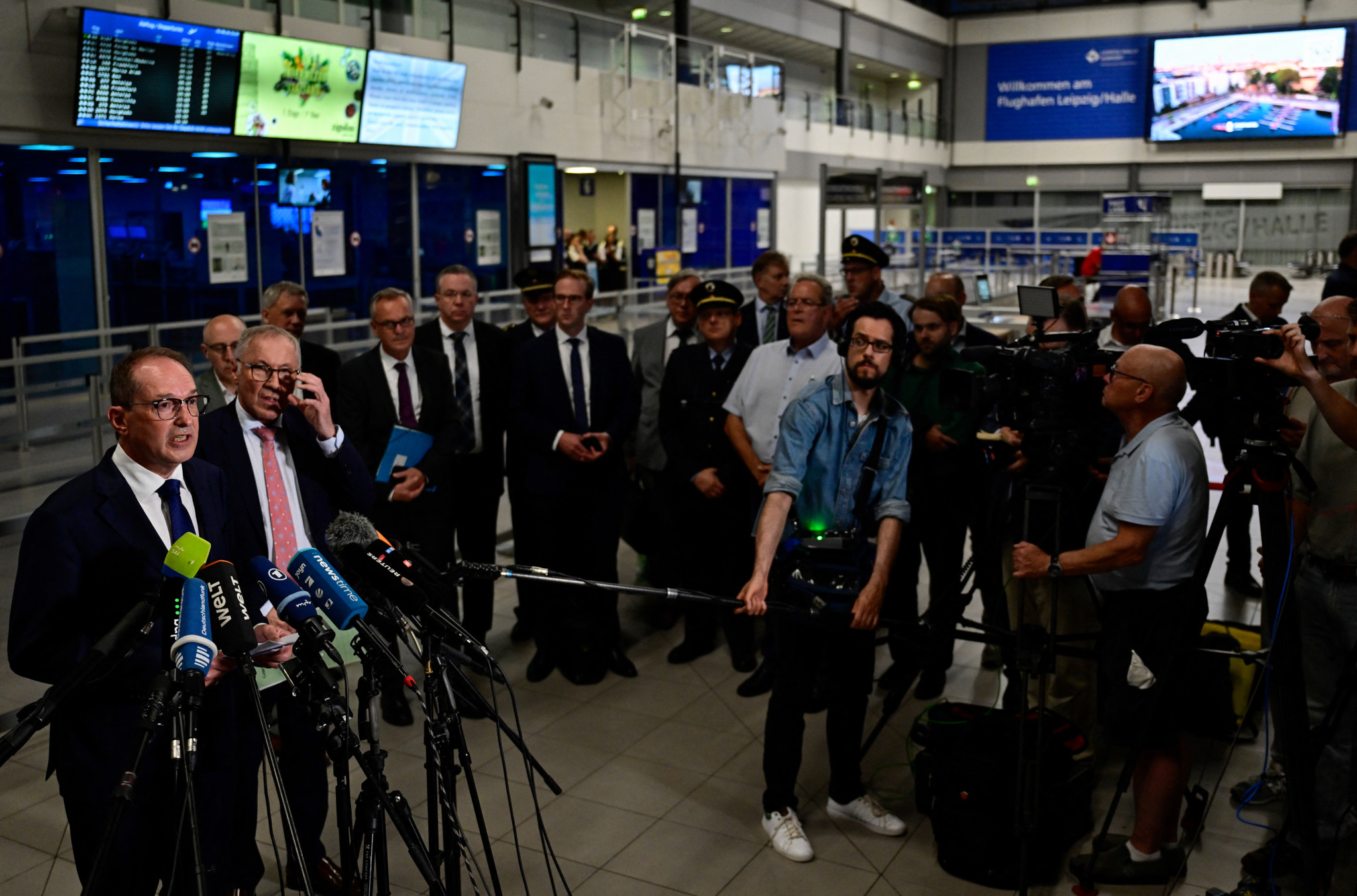 Drone explosif à Leipzig: La police allemande identifie deux suspects munis de passeports russes