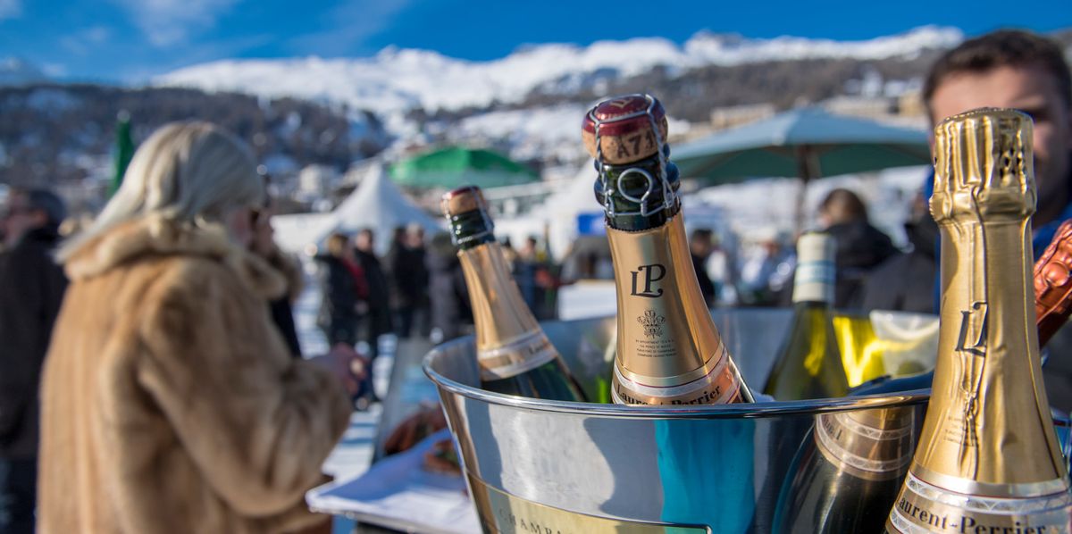 First weekend of the White Turf horse races in St. Moritz, Switzerland, on Sunday, February 04, 2018. (KEYSTONE/Giancarlo Cattaneo)