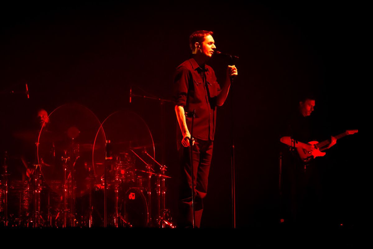 Geneve, le 15 mars 2024. Concert de Grand Corps Malade, a l Arena. © Magali Girardin