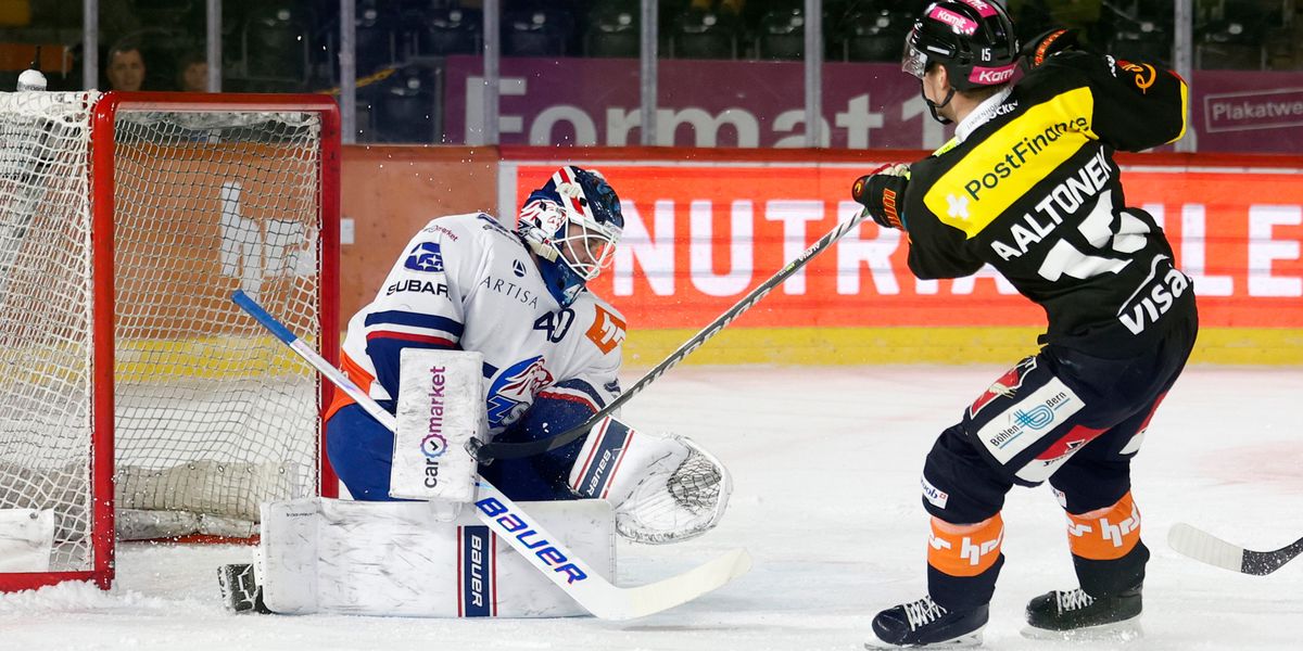 SC Bern beats ZSC Lions 2:1: Miro Aaltonen finally scores.