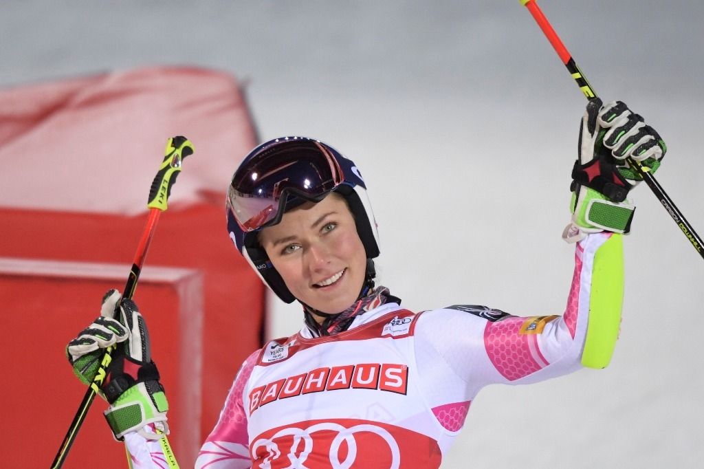 Victoire de Shiffrin et Strasser
