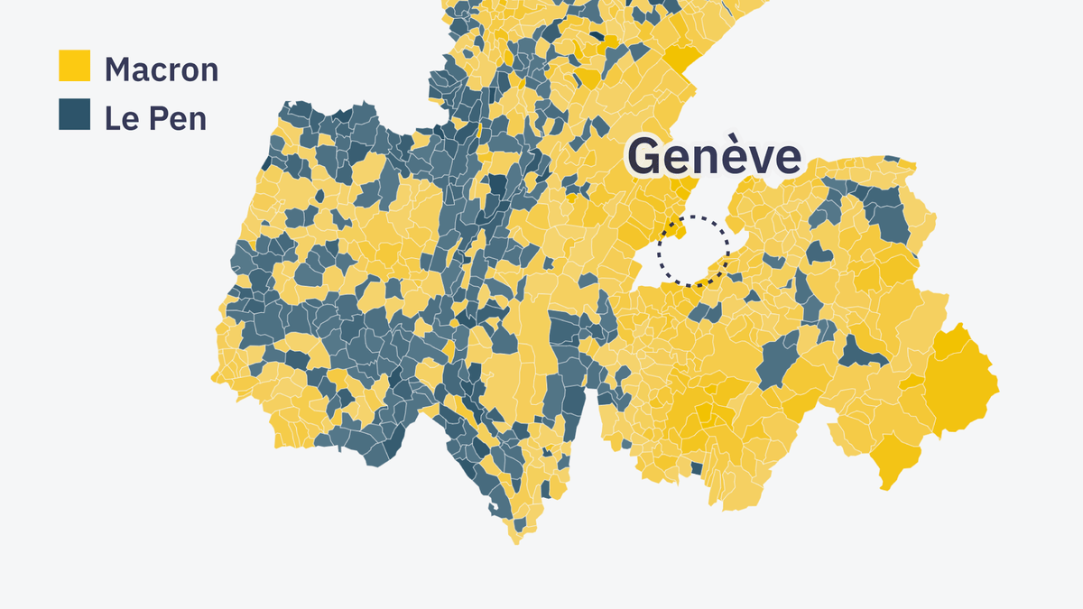 Pour qui votent ces villages français qui bordent la Suisse?