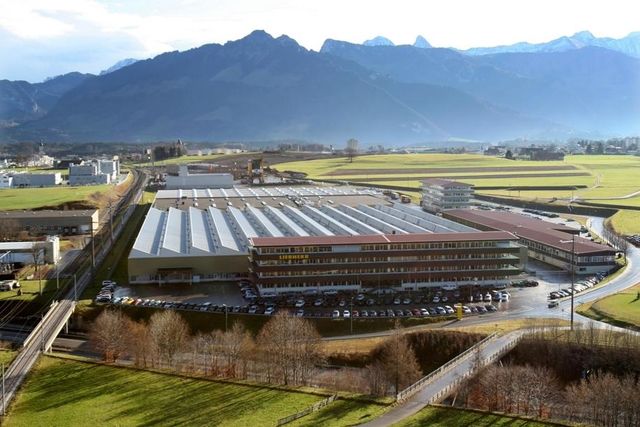 Le site de Liebherr Machines, à Bulle.