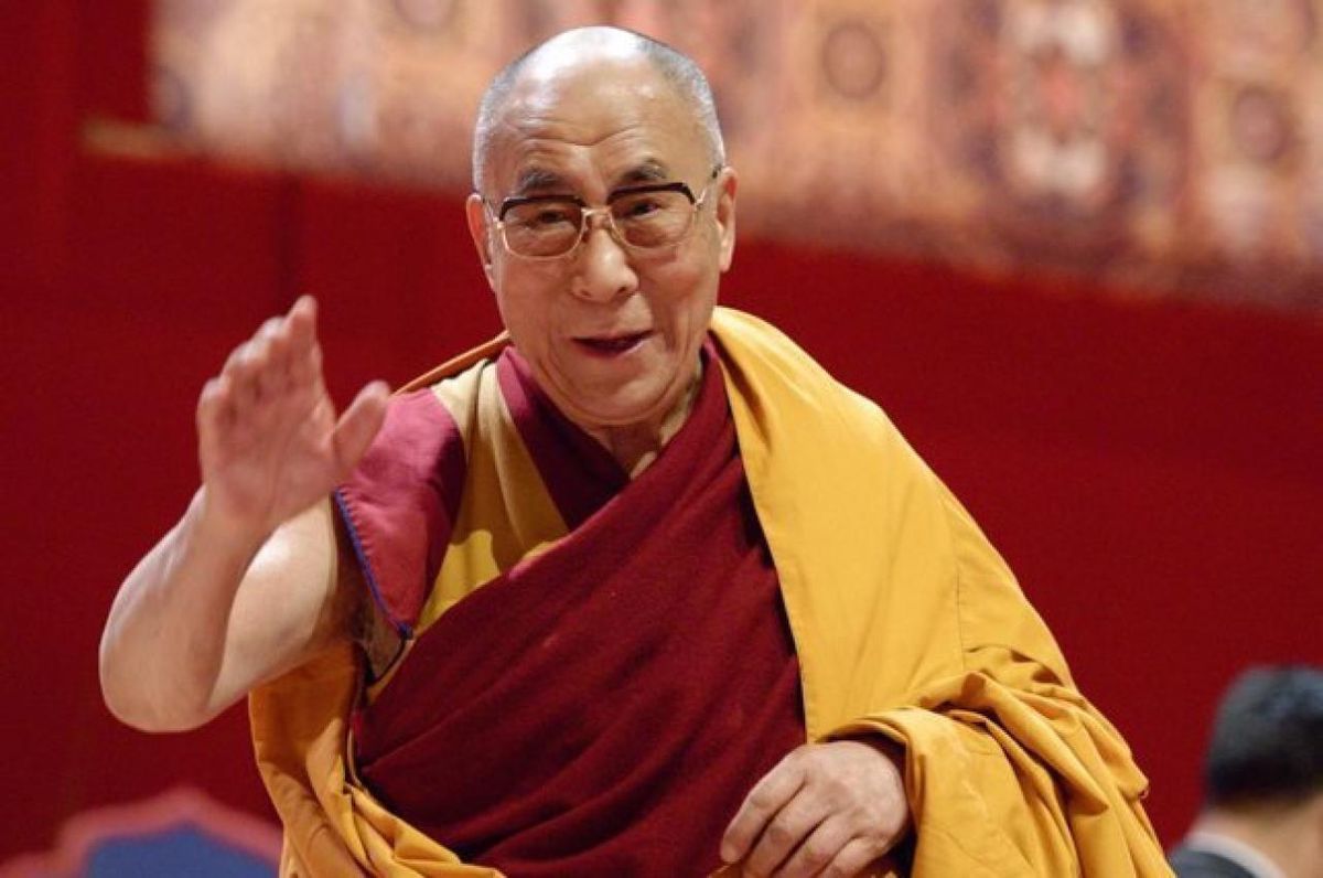 En exil du Tibet Le DalaïLama fête ses 80 ans de leader spirituel