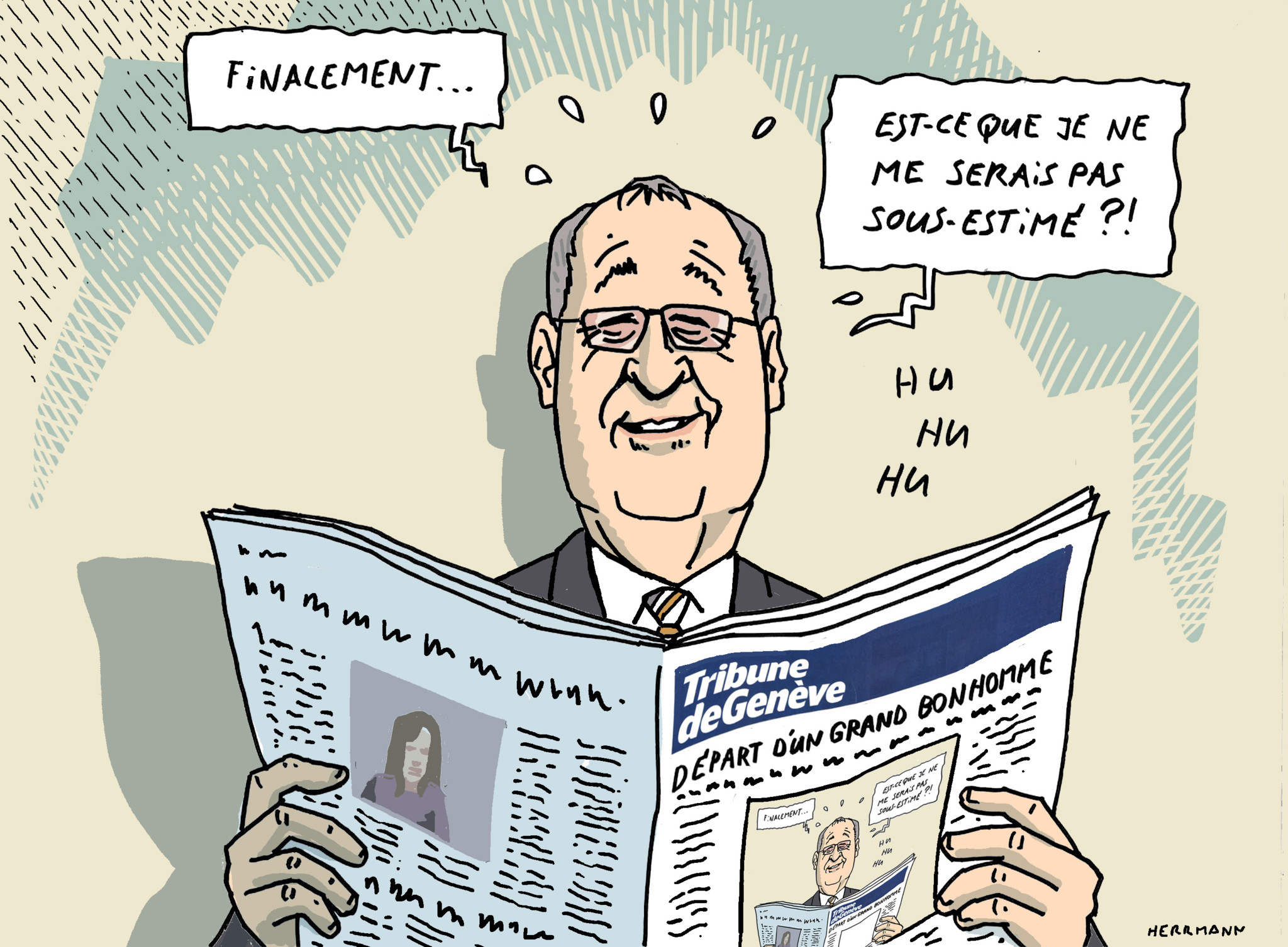 Dessin du 3 octobre: Parmelin démissionne