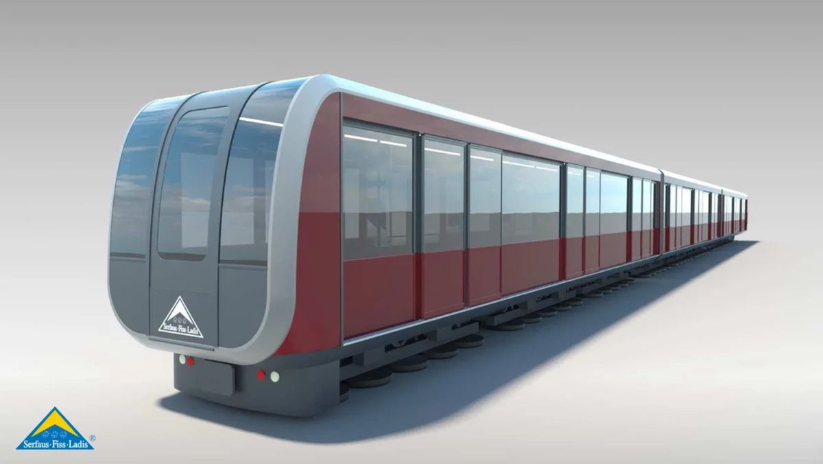 Tiroler Skiort hatte lange vor dem Flughafen eine «Skymetro»