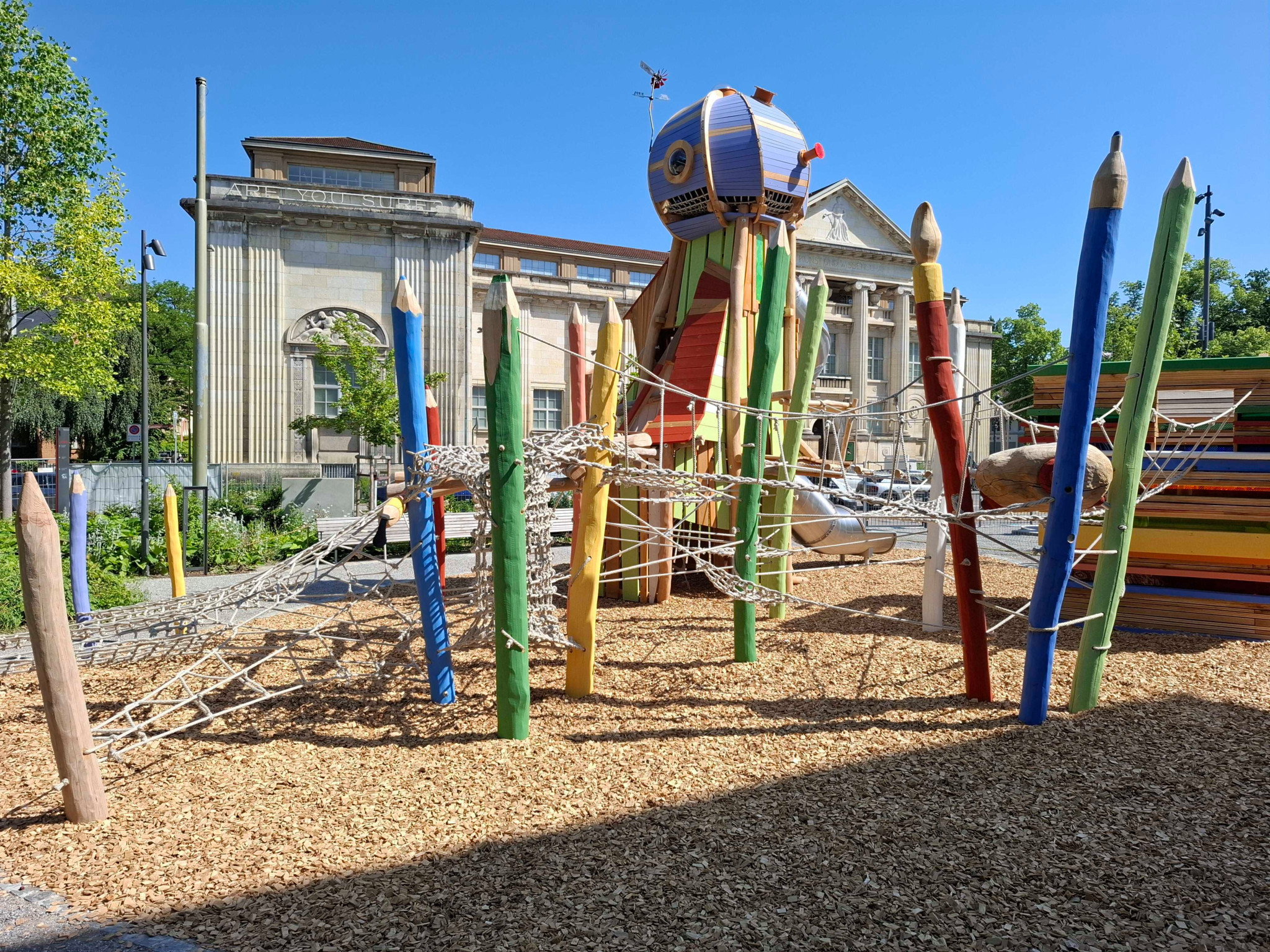 Spielplatz Observatorium: Ist dieser neue Spielplatz der schönste in Winterthur?