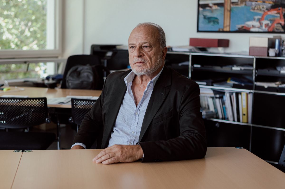 Filippo Leutenegger, lors d’une interview en août 2022.