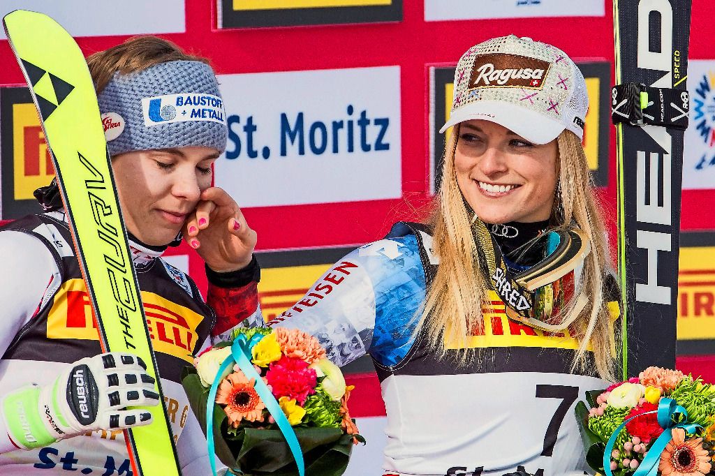 Lara Gut, en bronze, a encore trois courses pour se parer d'or