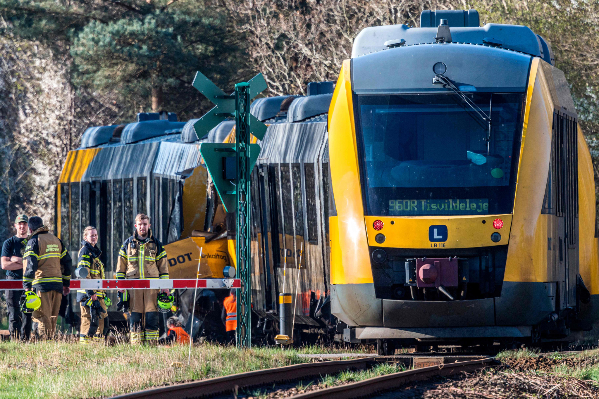 Kollision in Nordseeland: Zugunglück in Dänemark – Polizei spricht von mehreren Verletzten