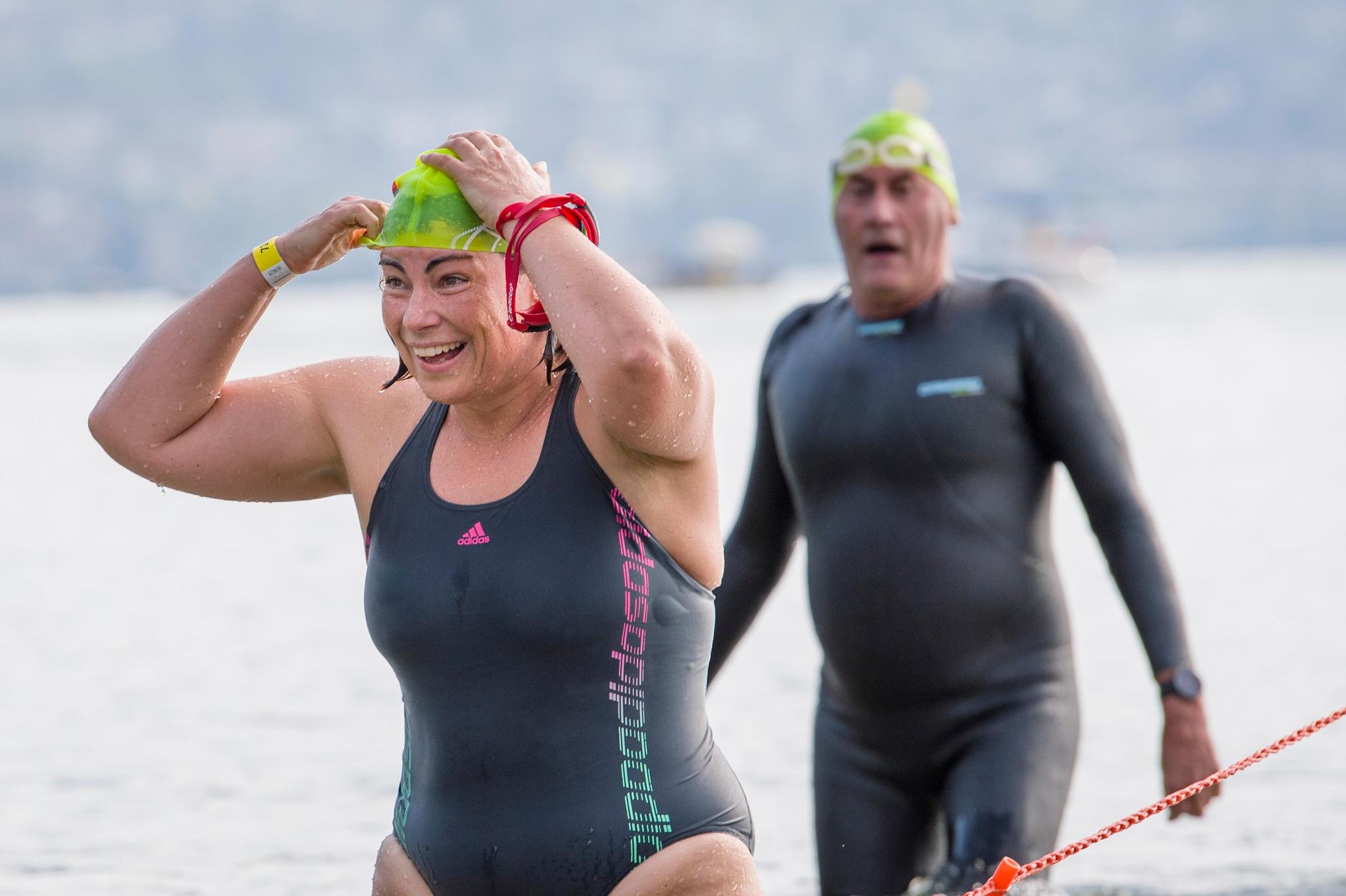Kam am Sonntag als erste Frau in Wädenswil an: Fiona Krüsi.
