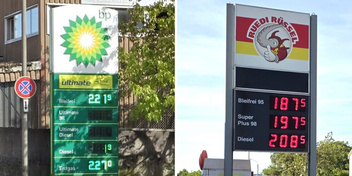 Gas prices in Basel: Differences of up to 34 cents depending on the ...
