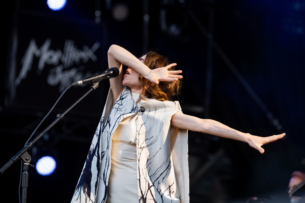 PJ Harvey au Montreux Jazz Festival 2024