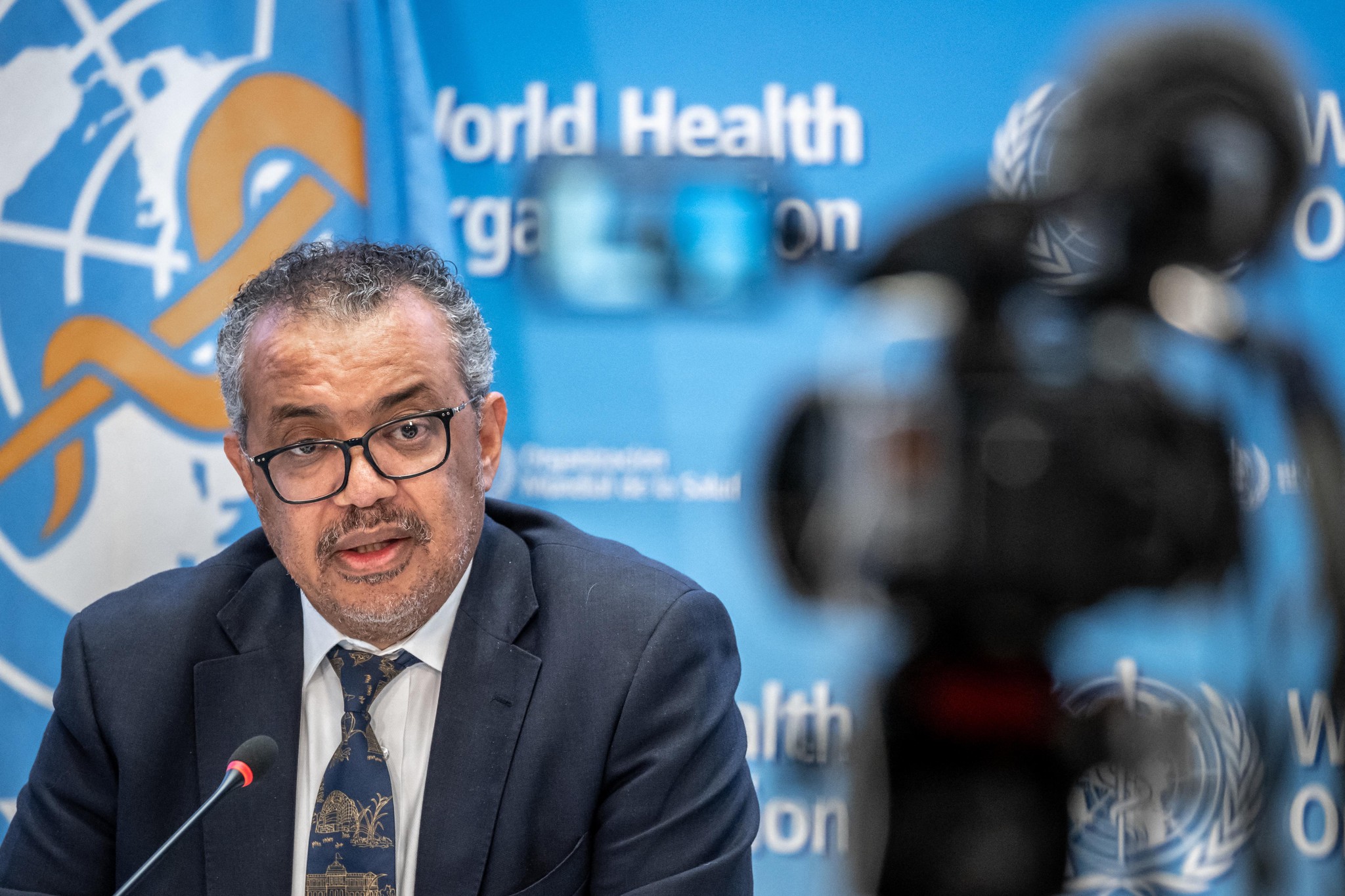 Le directeur général de l'OMS, Tedros Ghebreyesus.