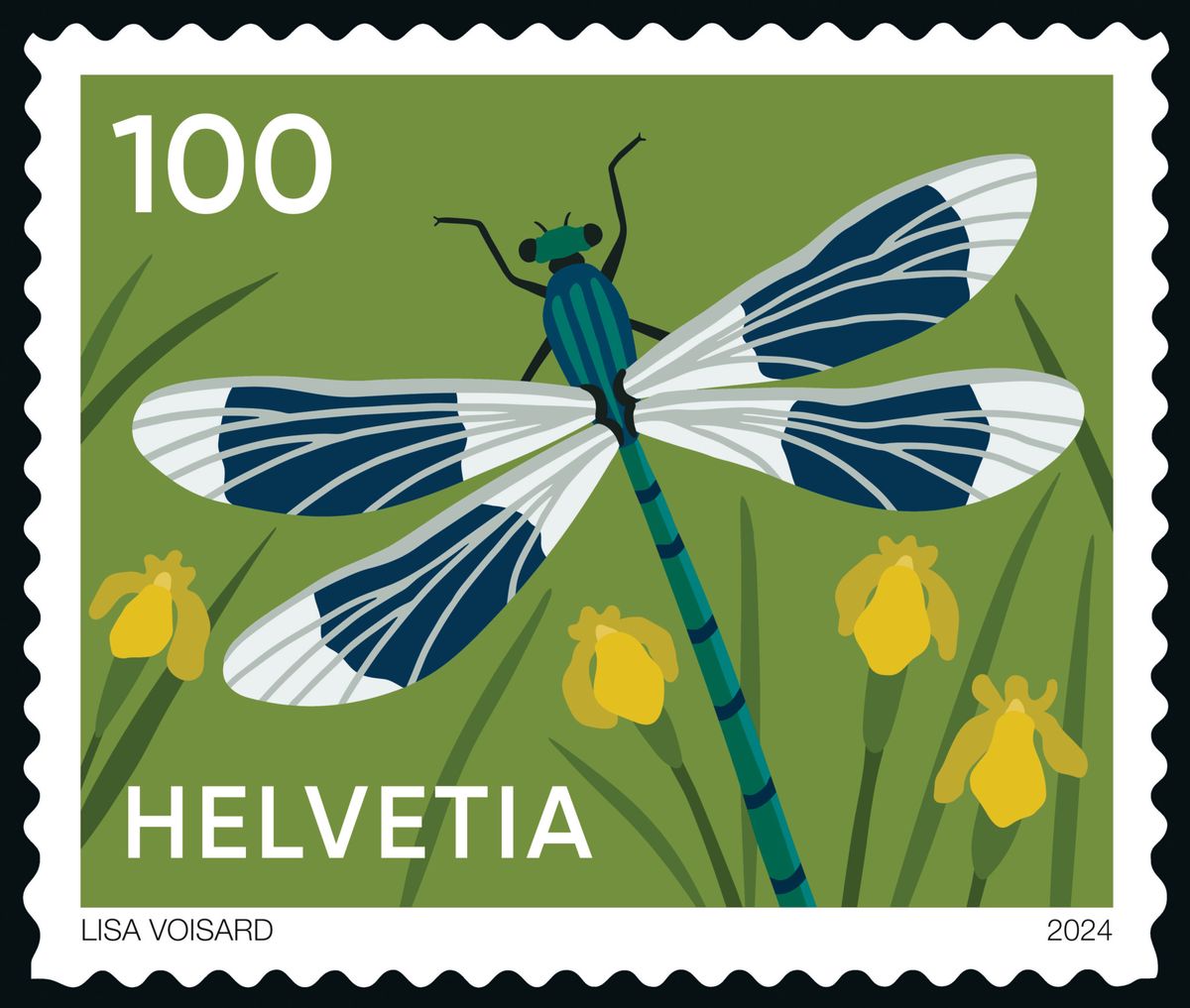 Le joli bestiaire de Lisa Voisard s'affiche en timbres