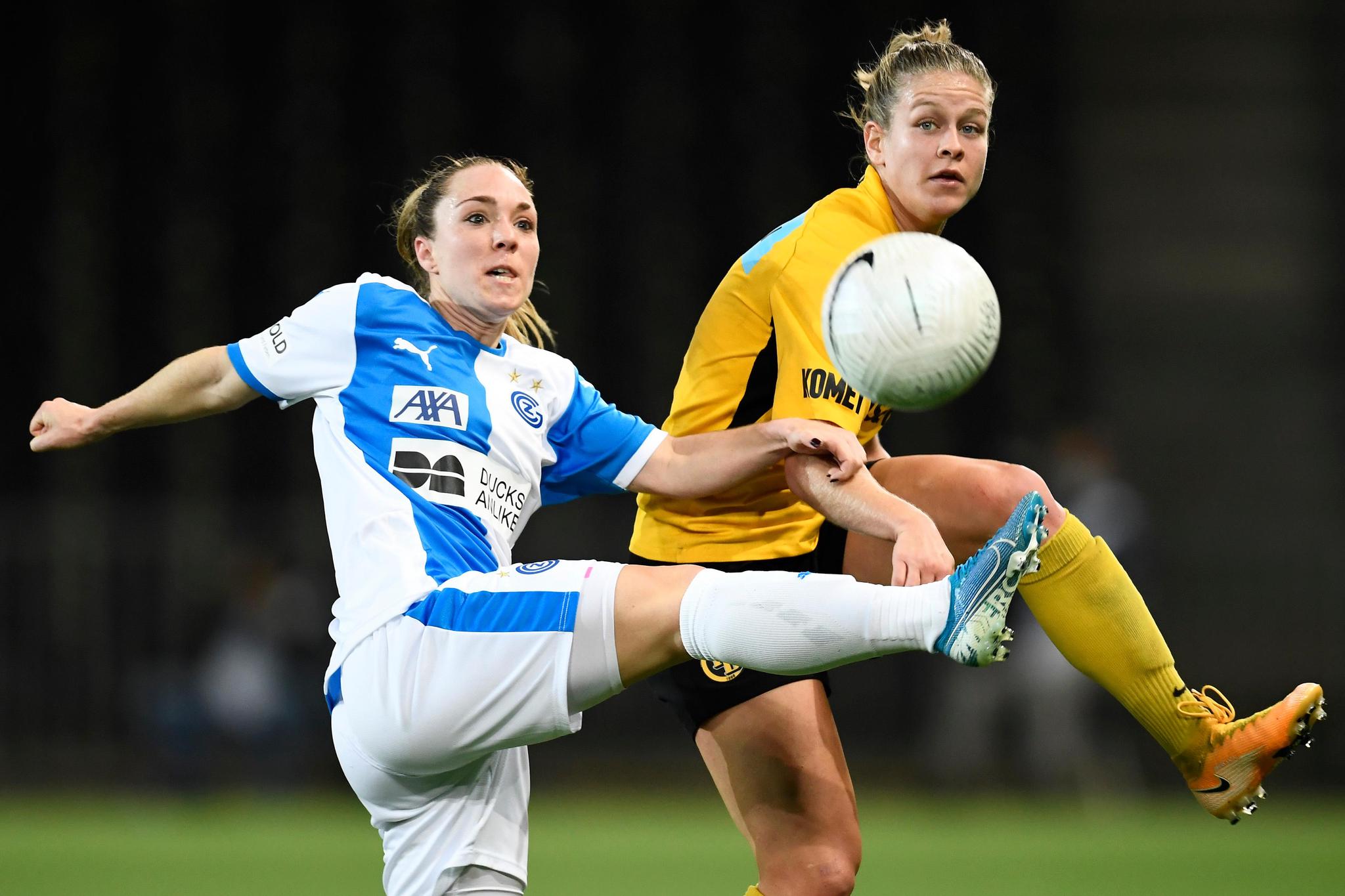Harte Duelle und klare Ergebnisse: Die GC-Frauen (hier Sara Krisztin im November 2020) hatten in den letzten Jahren wenig zu lachen gegen den FCZ.