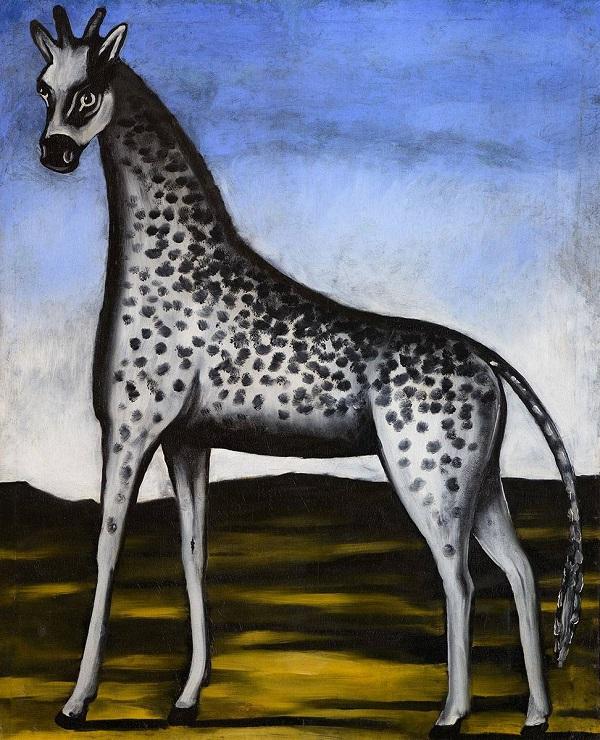 La célèbre girafe de Niko Pirosmani.
